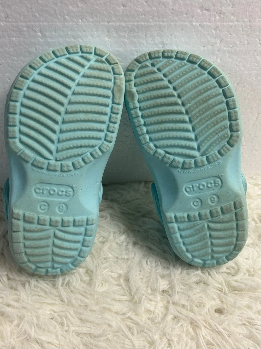 CROCS Kids Clog in Aqua Blue